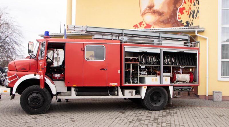 DrogMedia Запоріжжя отримало від Дрогобиччини пожежний автомобіль
