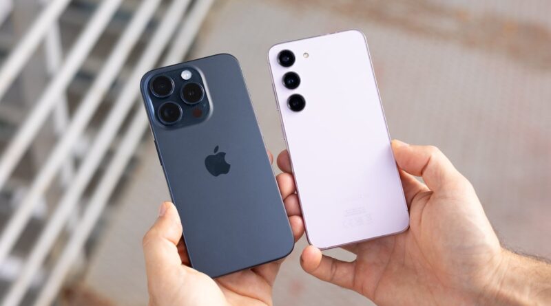 DrogMedia Samsung Galaxy S22 vs Apple iPhone 15 Pro: хто кого?