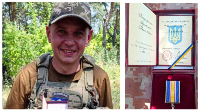 DrogMedia Дрогобичанин Руслан Кардаш нагороджений орденом «За мужність» ІІІ ст.