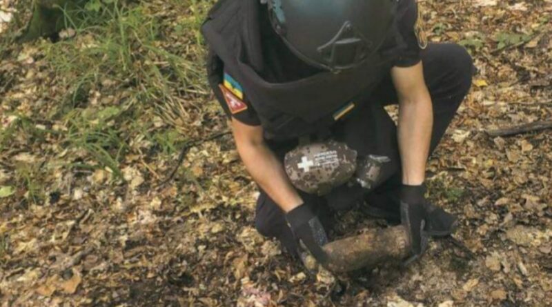 DrogMedia На Дрогобиччині знайшли черговий артснаряд часів ІІ Світової війни