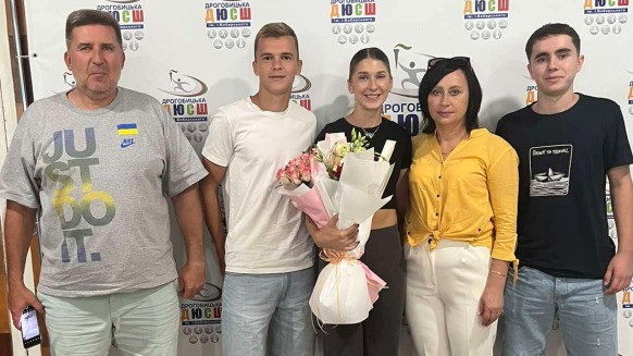 DrogMedia Мар'яна Шостак після повернення з Олімпіади відвідала рідний Дрогобич