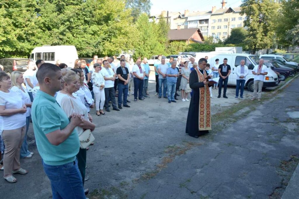 У Дрогобичі встановили пам’ятну дошку Герою Богдану Грому 2 DrogMedia У Дрогобичі встановили пам’ятну дошку Герою Богдану Грому
