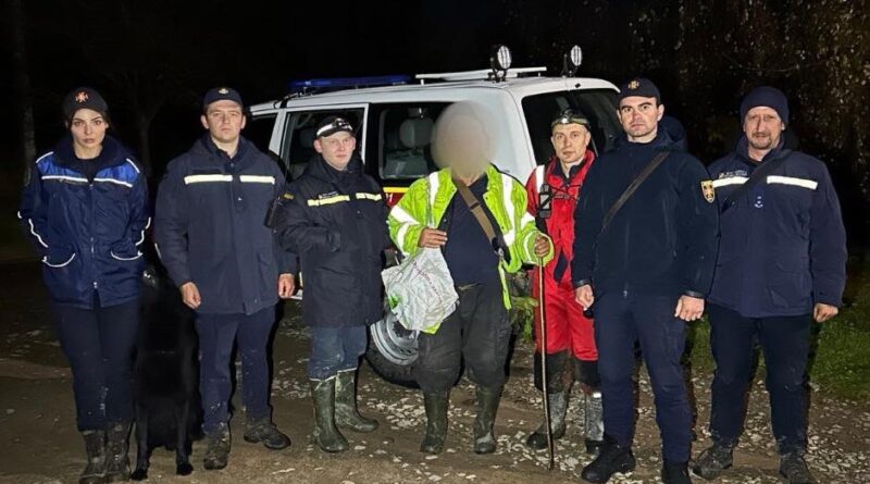DrogMedia На Дрогобиччині грибника розшукували рятувальники