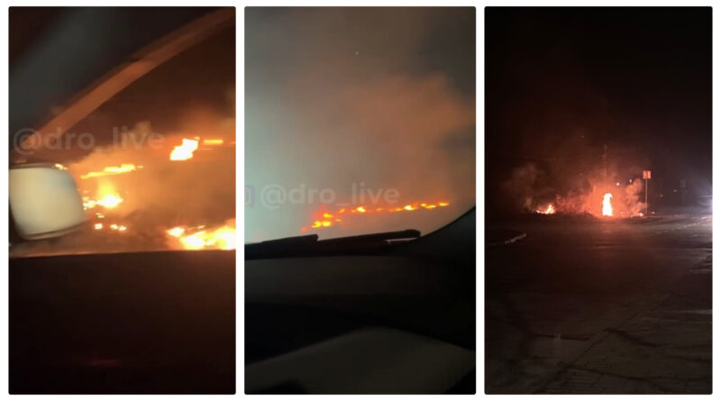 DrogMedia В Унятичах та Дрогобичі горить суха трава