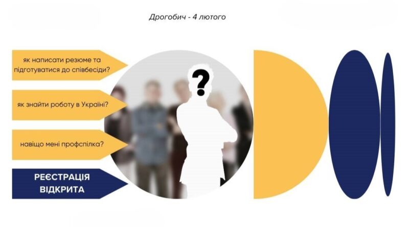 DrogMedia У Дрогобичі відбудеться тренінг для ВПО та молоді