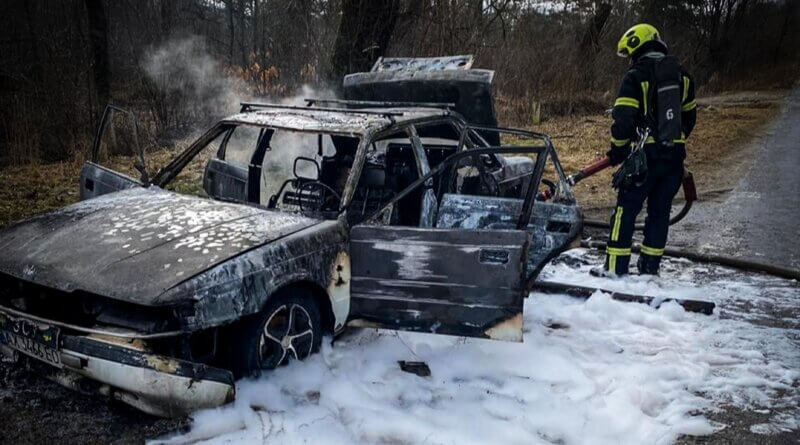 DrogMedia У Дрогобицькому районі згорів автомобіль