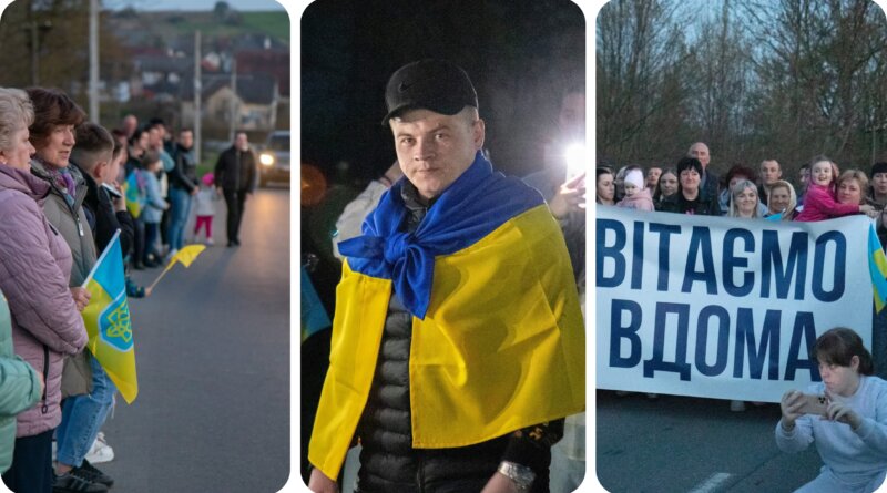 DrogMedia Доброгостів зустрів Олега Фариму після трьох років полону