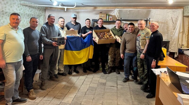 DrogMedia Начальник Дрогобицької РВА Степан Кулиняк відвідав воїнів на сході