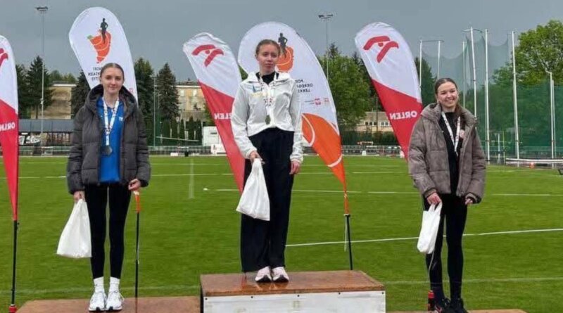 DrogMedia Легкоатлетка з Дрогобича здобула «золото» на чемпіонаті в Польщі