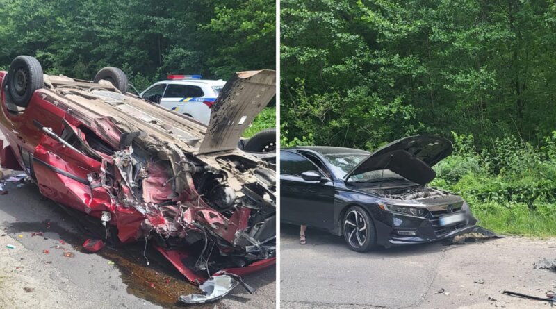 DrogMedia Троє травмованих внаслідок автозіткнення на Дрогобиччині - подробиці ДТП від поліції