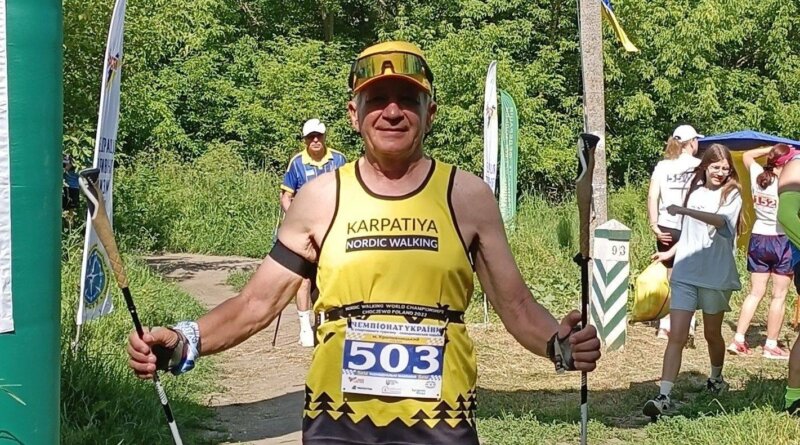 DrogMedia Сергій Гулідов з Трускавця — чемпіон Європи зі скандинавської ходьби 60+