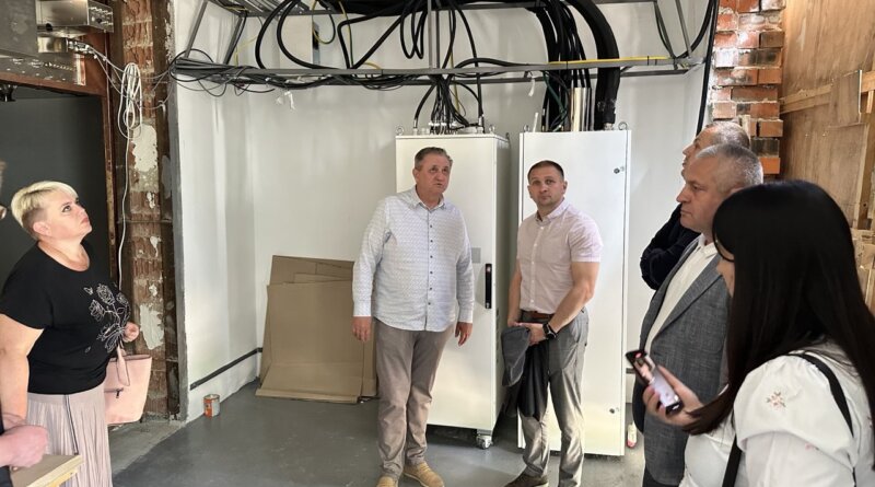 DrogMedia У Дрогобицькій лікарні розпочали монтаж комунального МРТ