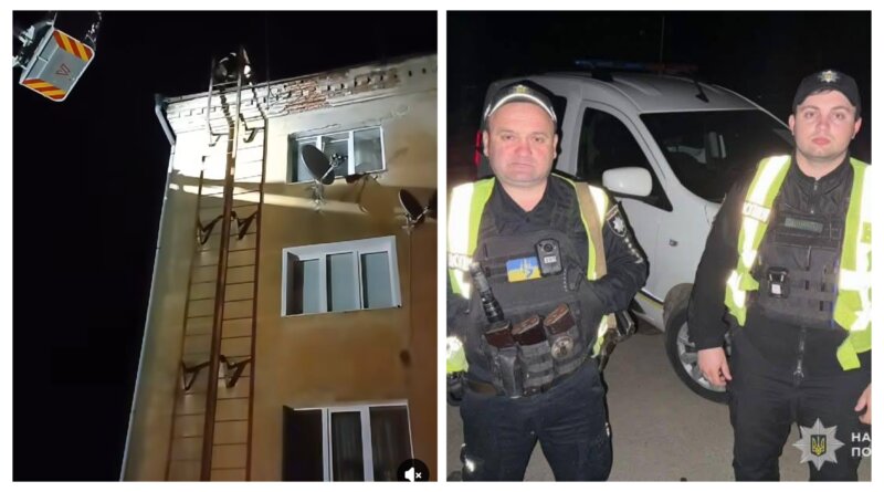 DrogMedia У Дрогобичі поліцейські та рятувальники запобігли трагічному випадку