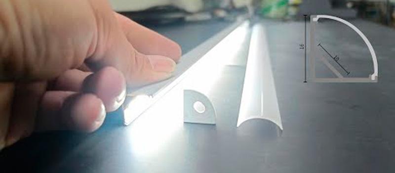 Кутовий LED профіль
