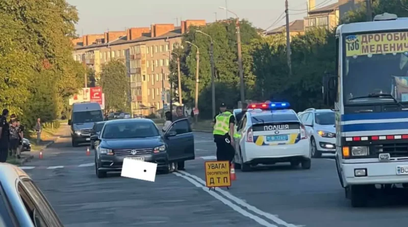 У Дрогобичі авто збило двох дітей