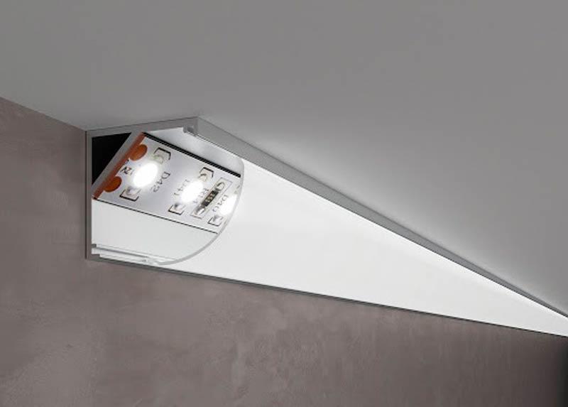 Кутовий LED профіль
