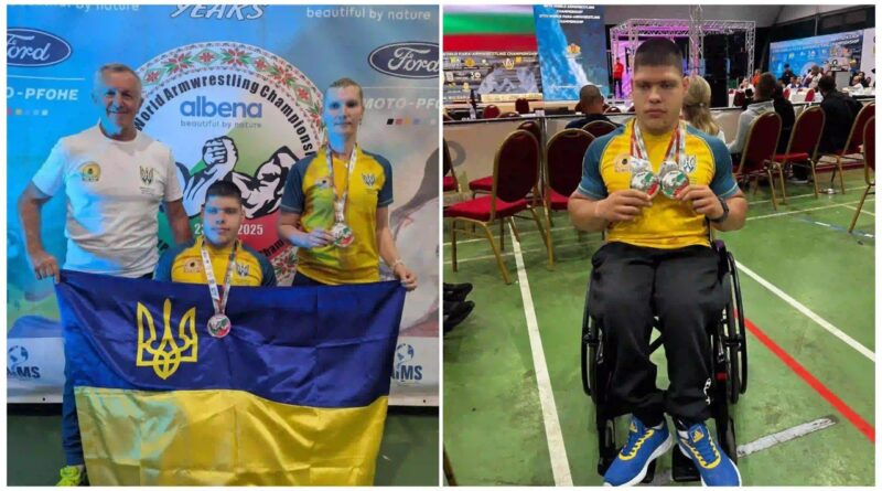 DrogMedia Параспортсмен зі Стебника Іван Товарницький став віцечемпіоном світу з армрестлінгу