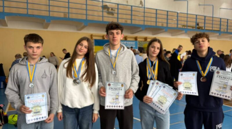 Дрогобицькі плавці здобули медалі на Відкритому чемпіонаті в Ужгороді