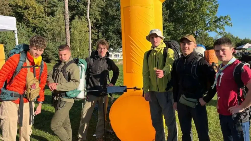 Дрогобицькі пластуни здобули перемогу на всеукраїнських змаганнях «Осінній рейд»