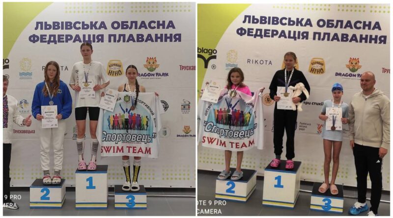 DrogMedia Трускавецькі плавчині - серед переможців обласного чемпіонату