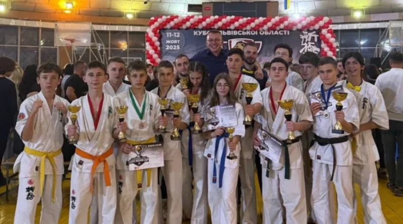 Дрогобицькі каратисти вибороли численні перемоги на Відкритому Кубку Львівщини
