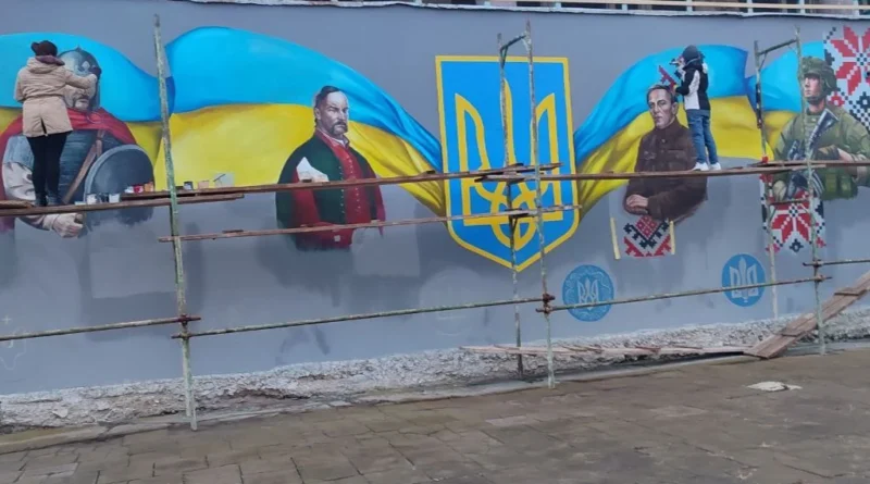 У Верхньому Дорожеві створюють стінопис, присвячений захисникам
