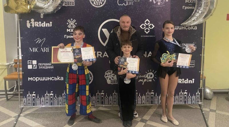 Вихованці циркової студії з Трускавця - серед переможців фестивалю «Яскрава арена-2025»