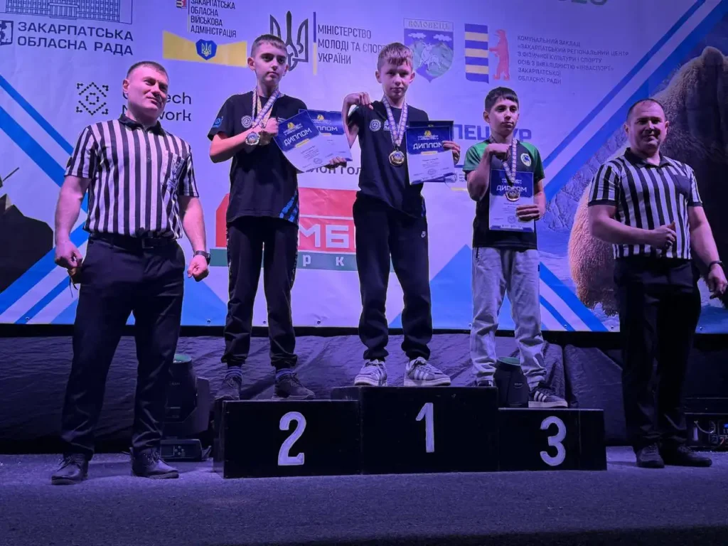 DrogMedia Спортсмени Східницької ТГ завоювали 21 медаль на Кубку України з армрестлінгу