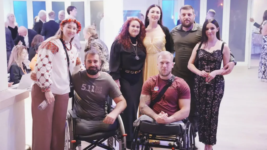 Ветеран з Трускавця взяв участь у благодійному гала-вечорі в США, де проходить реабілітацію