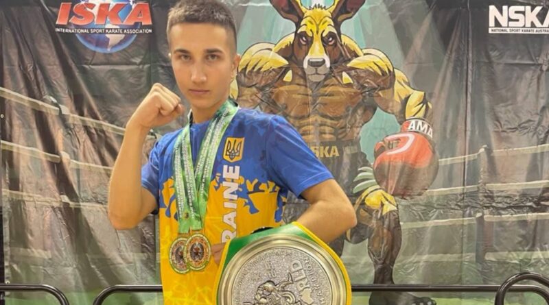 Остап Тершак з Дрогобича став чемпіоном Європи з кікбоксингу ISKA