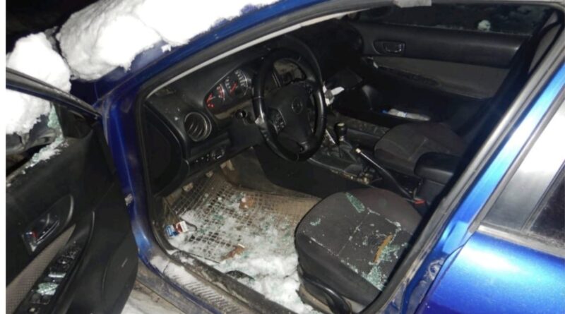 У Стебнику затримали зловмисника під час спроби крадіжки з автомобіля