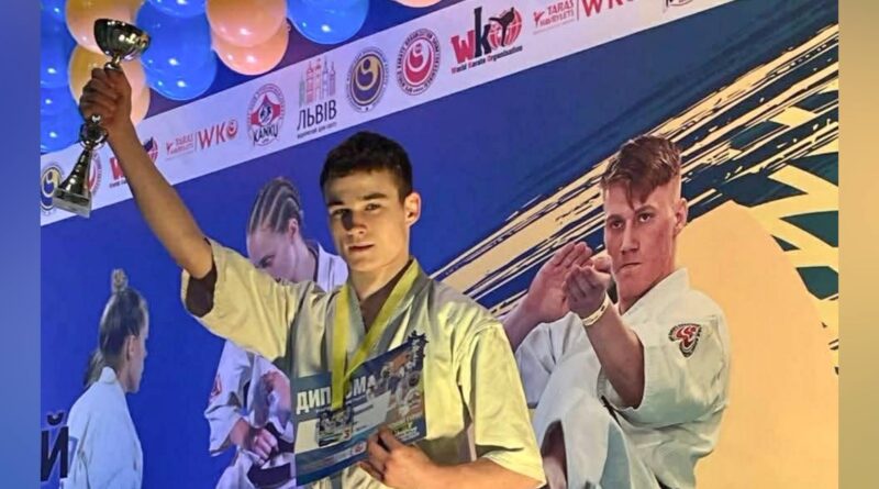 Дрогобичанин Максим Степанов - бронзовий призер Чемпіонату України з кіокушинкай карате