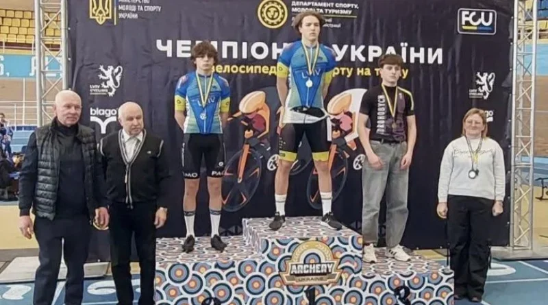 Вихованець СДЮШОР «Медик» - призер зимового чемпіонату України з велоспорту