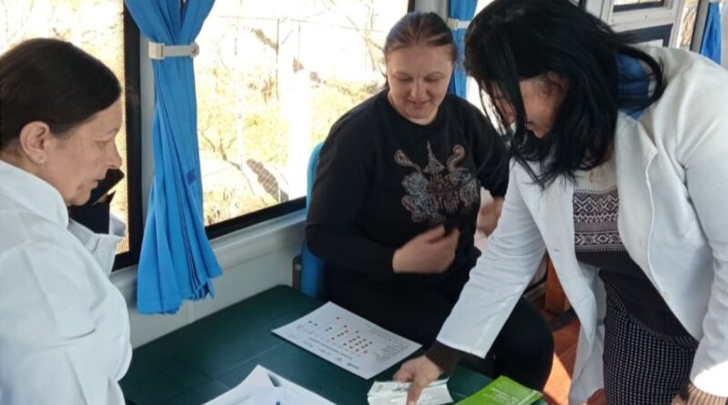 У Бориславській громаді працював вакцинальний автобус