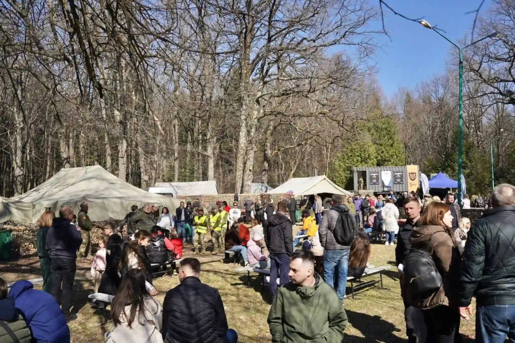На Дрогобиччині відзначили 4-ту річницю бригади «Чорний ліс»