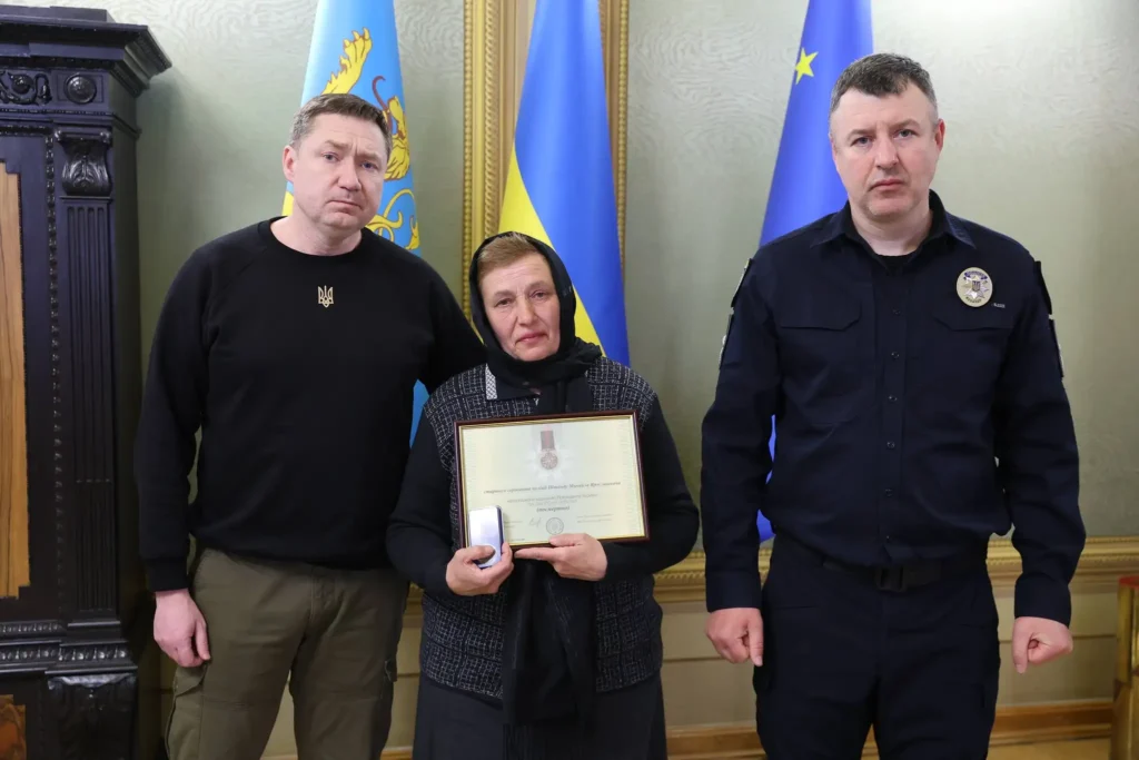 Поліцейського з Дрогобича Михайла Штинду нагороджено Відзнаку Президента посмертно