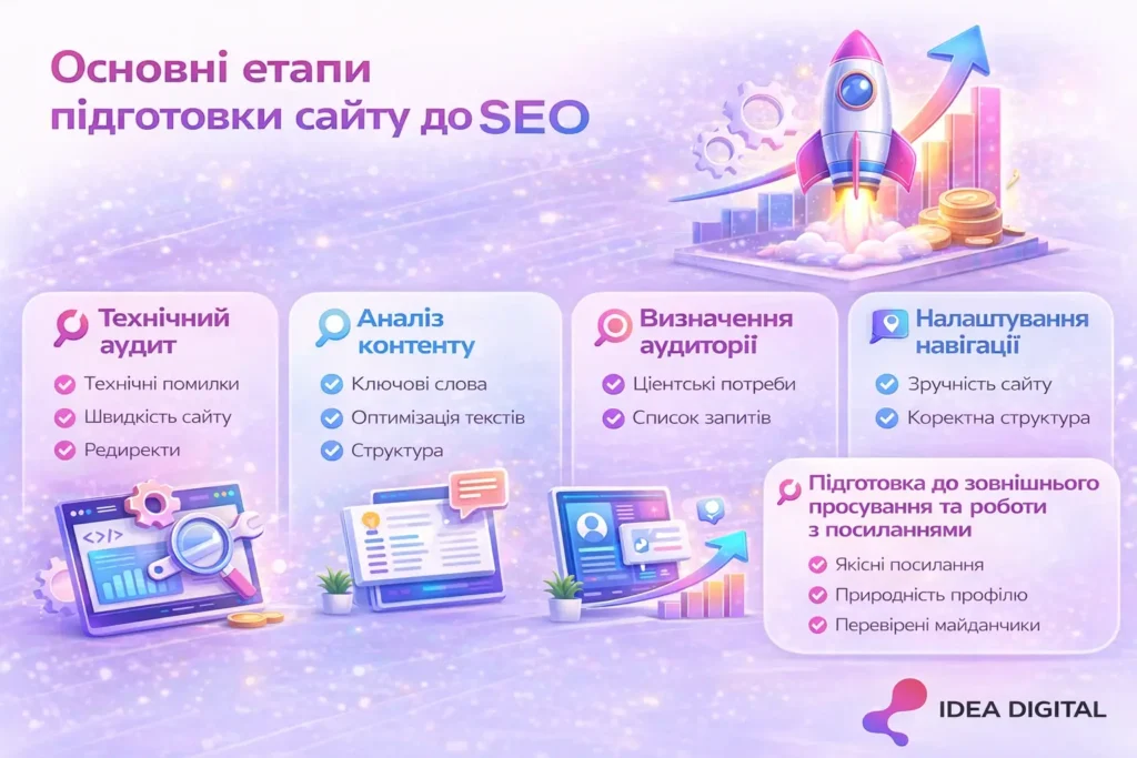 Як правильно підготувати сайт до SEO-просування 2 SEO-просування