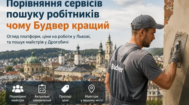 Порівняння сервісів пошуку робітників