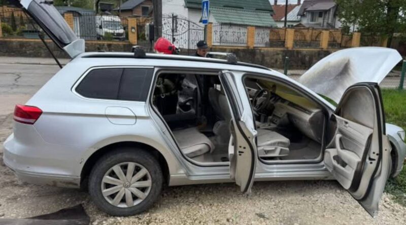 DrogMedia На Дрогобиччині чоловік підпалив авто колишній дружині: його затримали