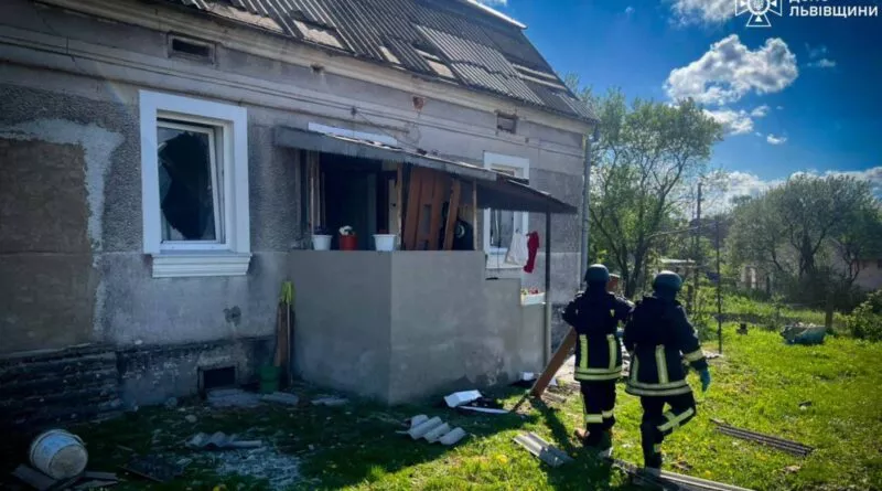 Атака дронів на Львівщину