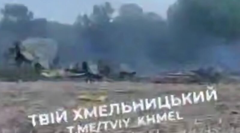 військовий літак розбився