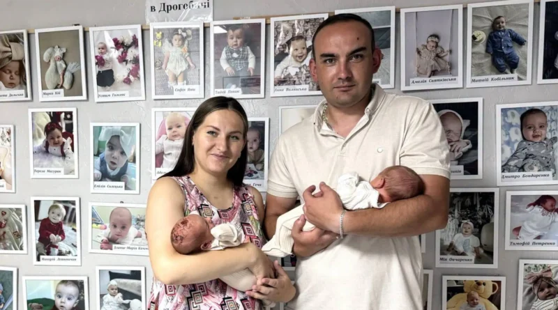 DrogMedia У сім’ї військового з Дрогобицької громади народилася двійня
