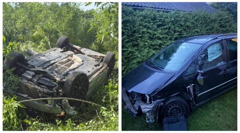 На Дрогобиччині зіткнулися два авто