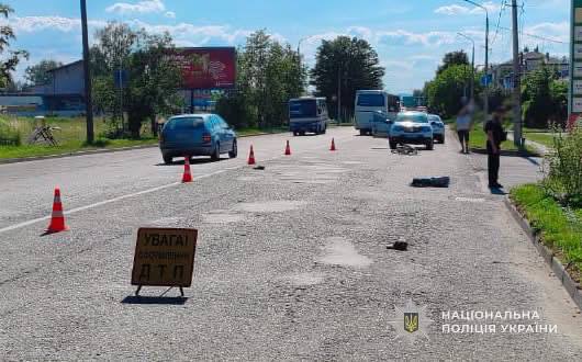У Дрогобичі в ДТП загинув 76-річний велосипедист