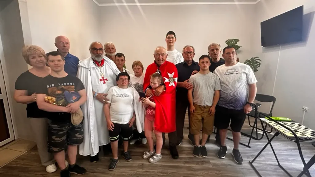 Лицарі з Італії завершили візит на Дрогобиччині: що найбільше вразило гостей 3 Лицарі з Італії Космо і Доміано