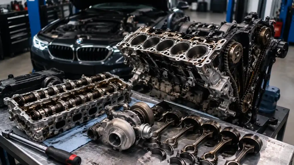 Чому сучасні двигуни BMW не пробачають економії на обслуговуванні 2 двигуни BMW