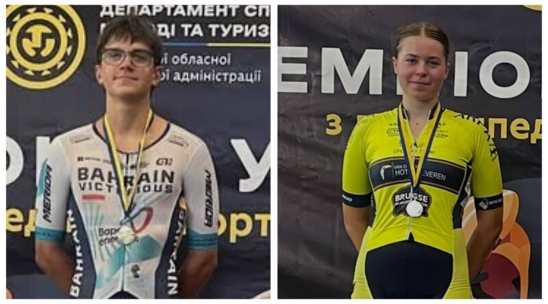 Дрогобицькі велогонщики вибороли сім медалей на чемпіонаті України