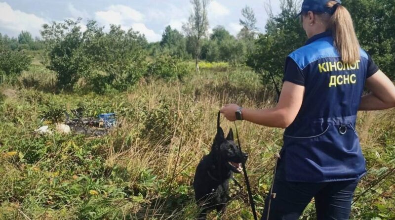 На Дрогобиччині службовий собака знайшов тіло зниклого чоловіка