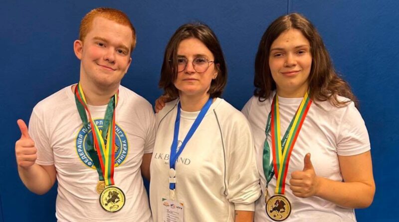 Учні бориславського БНРЦ «Гармонія» здобули два «золота» на чемпіонаті Європи Спеціальної Олімпіади