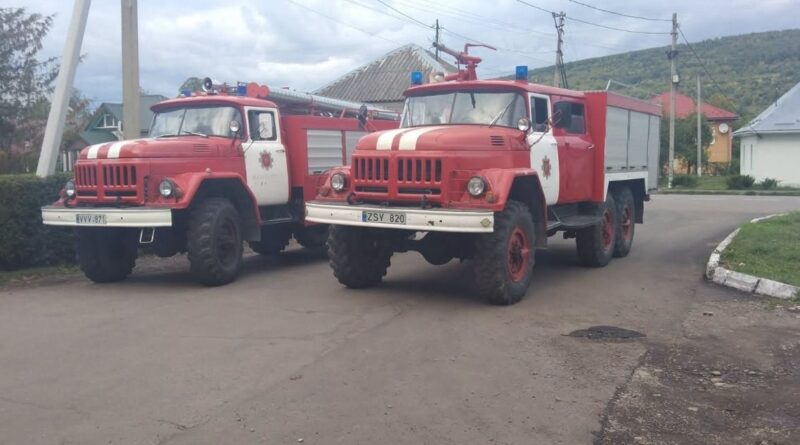 пожежні автомобілі